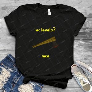 Wc Levels - Best Unisex Trending Handmade T-shirt Gift Idea For Men T-shirt For Woman