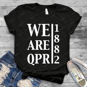 We Are Qpr - Vintage Men's Shirt Tshirt For Women Classic Handmade Shirt Retro Graphic Tee