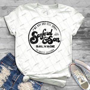 We Buy And Sell Junk 15 - Vintage Men's Shirt Tshirt For Women Classic Handmade Shirt Retro Graphic Tee