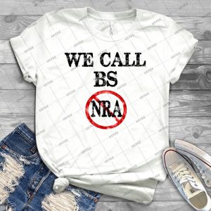 We Call Bs Anti Nra Badge Gun Control Vintage Retro Style Political Gear 27 - Trending Shirt For Women Vintage Retro Tee For Men Kid's T-Shirt Handmade Shirt