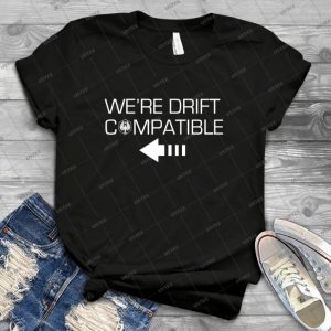 We Re Drift Compatible - Vintage Men's Shirt Tshirt For Women Classic Handmade Shirt Retro Graphic Tee