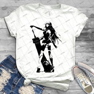 Weathered A2 Nier Automata - Best Unisex Trending Handmade T-shirt Gift Idea For Men T-shirt For Woman