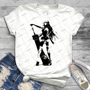 Weathered A2 Nier Automata 75 - Trending Shirt For Women Vintage Retro Tee For Men Kid's T-Shirt Handmade Shirt