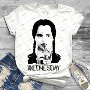 Wednesday Addams - The Addams Family - Best Unisex Trending Handmade T-shirt Gift Idea For Men T-shirt For Woman