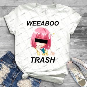 Weeaboo Trash 83 - Trending Shirt For Women Vintage Retro Tee For Men Kid's T-Shirt Handmade Shirt