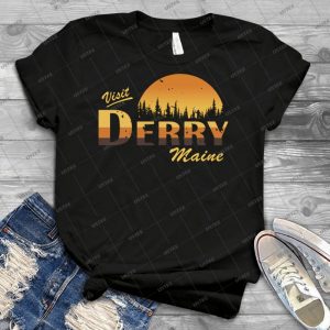 Welcome To Derry, Maine - It Movie - - Best Unisex Trending Handmade T-shirt Gift Idea For Men T-shirt For Woman