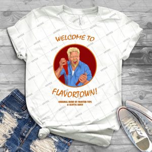 Welcome To Flavortown Guy Fieri 36 - Trending Shirt For Women Vintage Retro Tee For Men Kid's T-Shirt Handmade Shirt