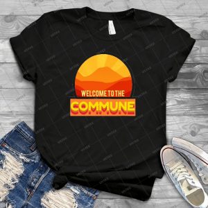 Welcome To The Commune - Vintage Men's Shirt Tshirt For Women Classic Handmade Shirt Retro Graphic Tee