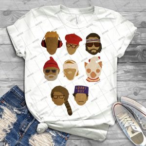 Wes Anderson S Hats - Best Unisex Trending Handmade T-shirt Gift Idea For Men T-shirt For Woman