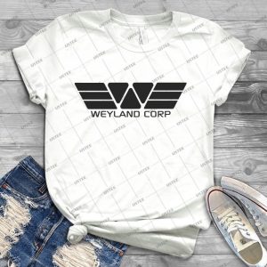 Weyland Corp Logo-Alien-Grey - Best Unisex Trending Handmade T-shirt Gift Idea For Men T-shirt For Woman