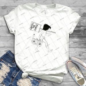Wheres The Jungle - Vintage Men's Shirt Tshirt For Women Classic Handmade Shirt Retro Graphic Tee