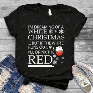 White Christmas - Gift Idea Shirt For Men Tee For Women Classic Retro Vintage Graphic T-Shirt