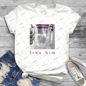 White Dog In Glass Prison - Best Unisex Trending Handmade T-shirt Gift Idea For Men T-shirt For Woman
