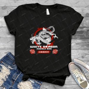 White Dragon Noodle Bar - Inspired By Blade Runner - Best Unisex Trending Handmade T-shirt Gift Idea For Men T-shirt For Woman