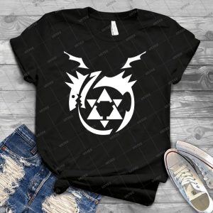 White Homunculus Symbol Fullmetal Alchemist 5 - Best Unisex Trending Handmade T-shirt Gift Idea For Men T-shirt For Woman