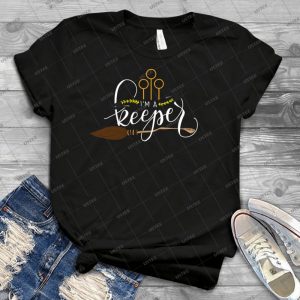 White I M A Keeper Pun - Yellow 73 - Gift Idea Shirt For Men Tee For Women Classic Retro Vintage Graphic T-Shirt