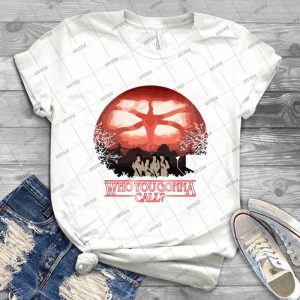 Who You Gonna Call Stranger Things - Gift Idea Shirt For Men Tee For Women Classic Retro Vintage Graphic T-Shirt