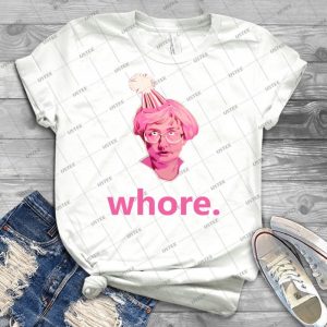 Whore- T Shirt - Gift Idea Shirt For Men Tee For Women Classic Retro Vintage Graphic T-Shirt
