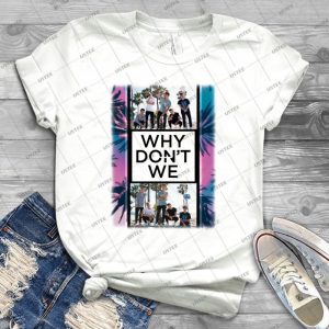 Why Don T We Faded Edges - Vintage Men's Shirt Tshirt For Women Classic Handmade Shirt Retro Graphic Tee