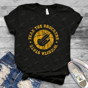 Wichita-Zustand 5 - Vintage Men's Shirt Tshirt For Women Classic Handmade Shirt Retro Graphic Tee