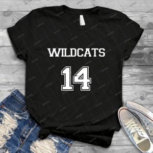 Wildcats Troy Bolton High School Musical - Gift Idea Shirt For Men Tee For Women Classic Retro Vintage Graphic T-Shirt
