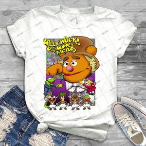 Willy Wocka And The Muppet Factory - Best Unisex Trending Handmade T-shirt Gift Idea For Men T-shirt For Woman