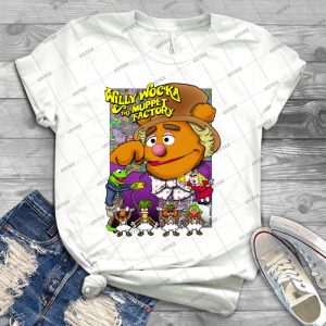 Willy Wocka And The Muppet Factory - Gift Idea Shirt For Men Tee For Women Classic Retro Vintage Graphic T-Shirt
