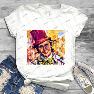 Willy Wonka-Gene Wilder - Best Unisex Trending Handmade T-shirt Gift Idea For Men T-shirt For Woman