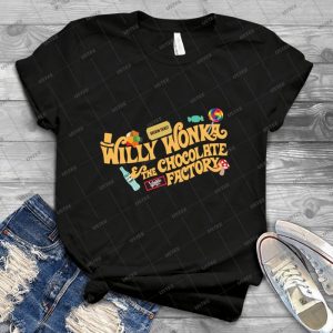 Willy Wonka 87 - Vintage Men's Shirt Tshirt For Women Classic Handmade Shirt Retro Graphic Tee