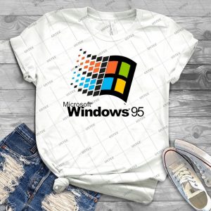 Windows 95 35 - Trending Shirt For Women Vintage Retro Tee For Men Kid's T-Shirt Handmade Shirt