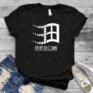 Windows 95 Aesthetic 85 - Trending Shirt For Women Vintage Retro Tee For Men Kid's T-Shirt Handmade Shirt