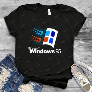 Windows 95 New Logo 67 - Trending Shirt For Women Vintage Retro Tee For Men Kid's T-Shirt Handmade Shirt