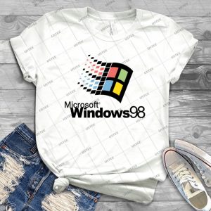 Windows 98 10 - Trending Shirt For Women Vintage Retro Tee For Men Kid's T-Shirt Handmade Shirt