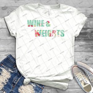 Wine  Weights 20 - Trending Shirt For Women Vintage Retro Tee For Men Kid's T-Shirt Handmade Shirt