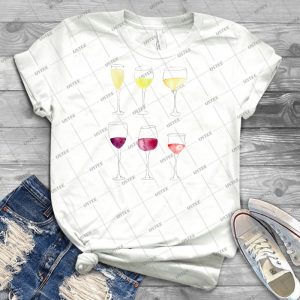 Wine Collection 61 - Trending Shirt For Women Vintage Retro Tee For Men Kid's T-Shirt Handmade Shirt