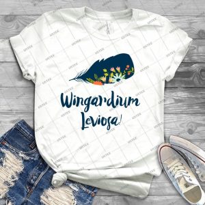 Wingardium Leviosa 7 - Trending Shirt For Women Vintage Retro Tee For Men Kid's T-Shirt Handmade Shirt