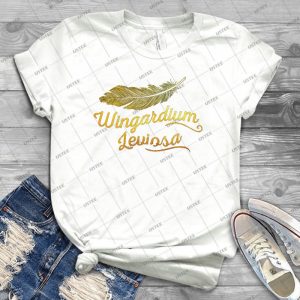 Wingardium Leviosa Golden 2 - Trending Shirt For Women Vintage Retro Tee For Men Kid's T-Shirt Handmade Shirt