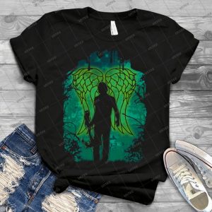 Winged Archer- 14 - Vintage Men's Shirt Tshirt For Women Classic Handmade Shirt Retro Graphic Tee