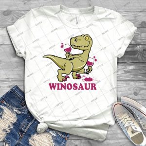 Winosaur 57 - Trending Shirt For Women Vintage Retro Tee For Men Kid's T-Shirt Handmade Shirt
