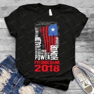 Winter Olympics 2018 Pyeongchang Team Usa - Gift Idea Shirt For Men Tee For Women Classic Retro Vintage Graphic T-Shirt