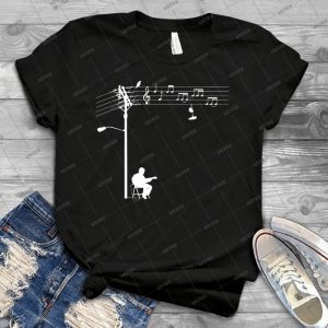 Wired Sound-White - Vintage Men's Shirt Tshirt For Women Classic Handmade Shirt Retro Graphic Tee