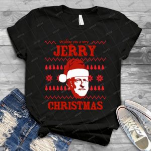 Wishing You A Jerry Christmas, Corbyn Xmas- - Gift Idea Shirt For Men Tee For Women Classic Retro Vintage Graphic T-Shirt