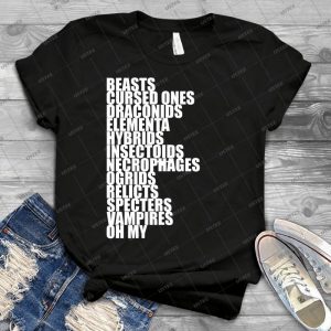 Witcher S Bestiary - Best Unisex Trending Handmade T-shirt Gift Idea For Men T-shirt For Woman
