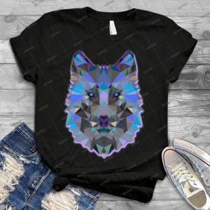 Wolf Animals Gift 29 - Vintage Men's Shirt Tshirt For Women Classic Handmade Shirt Retro Graphic Tee