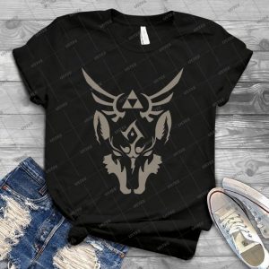 Wolf Link Blue Eyed Beast 92 - Best Unisex Trending Handmade T-shirt Gift Idea For Men T-shirt For Woman