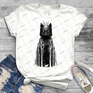 Wolftree 40 - Trending Shirt For Women Vintage Retro Tee For Men Kid's T-Shirt Handmade Shirt