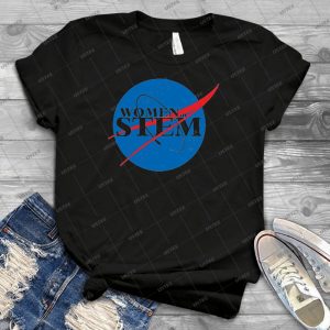 Women In Stem 66 - Vintage Men's Shirt Tshirt For Women Classic Handmade Shirt Retro Graphic Tee