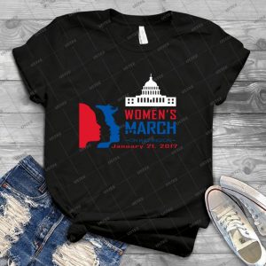 Women March On Washington - Best Unisex Trending Handmade T-shirt Gift Idea For Men T-shirt For Woman