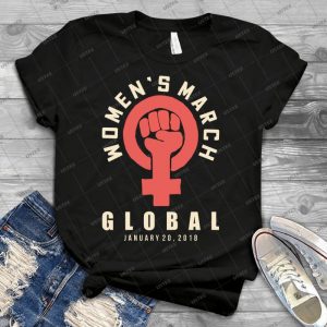 Women S March 2018 Global - Best Unisex Trending Handmade T-shirt Gift Idea For Men T-shirt For Woman