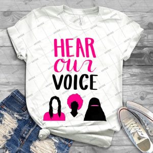 Women S March 2018 Hear Our Voice - Best Unisex Trending Handmade T-shirt Gift Idea For Men T-shirt For Woman